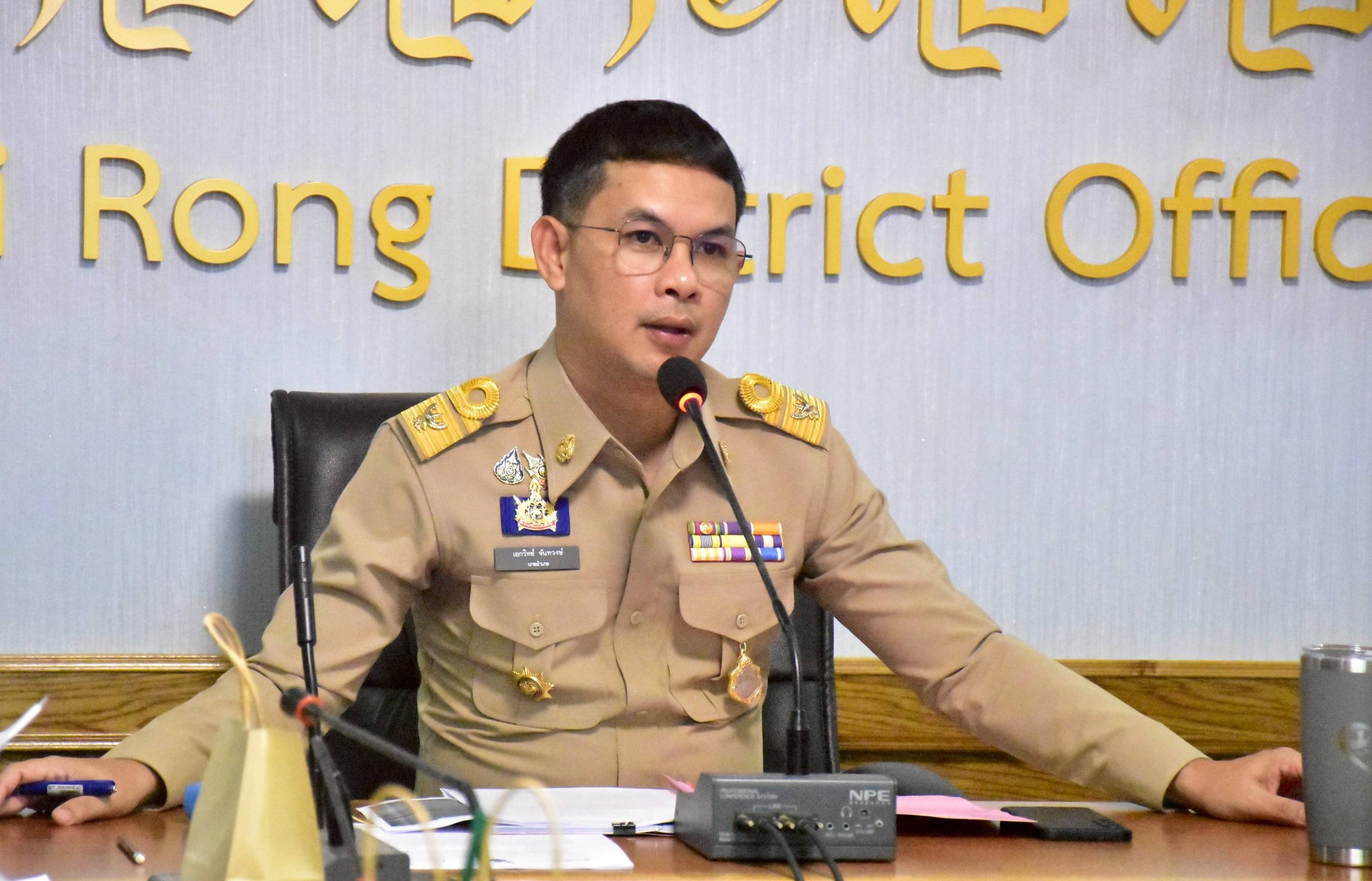พช.เจาะไอร้อง ร่วมการประชุมหัวหน้าส่วนราชการ รัฐวิสาหกิจ องค์กรปกครองส่วนท้องถิ่น ประจำเดือนพฤษภาคม 2569